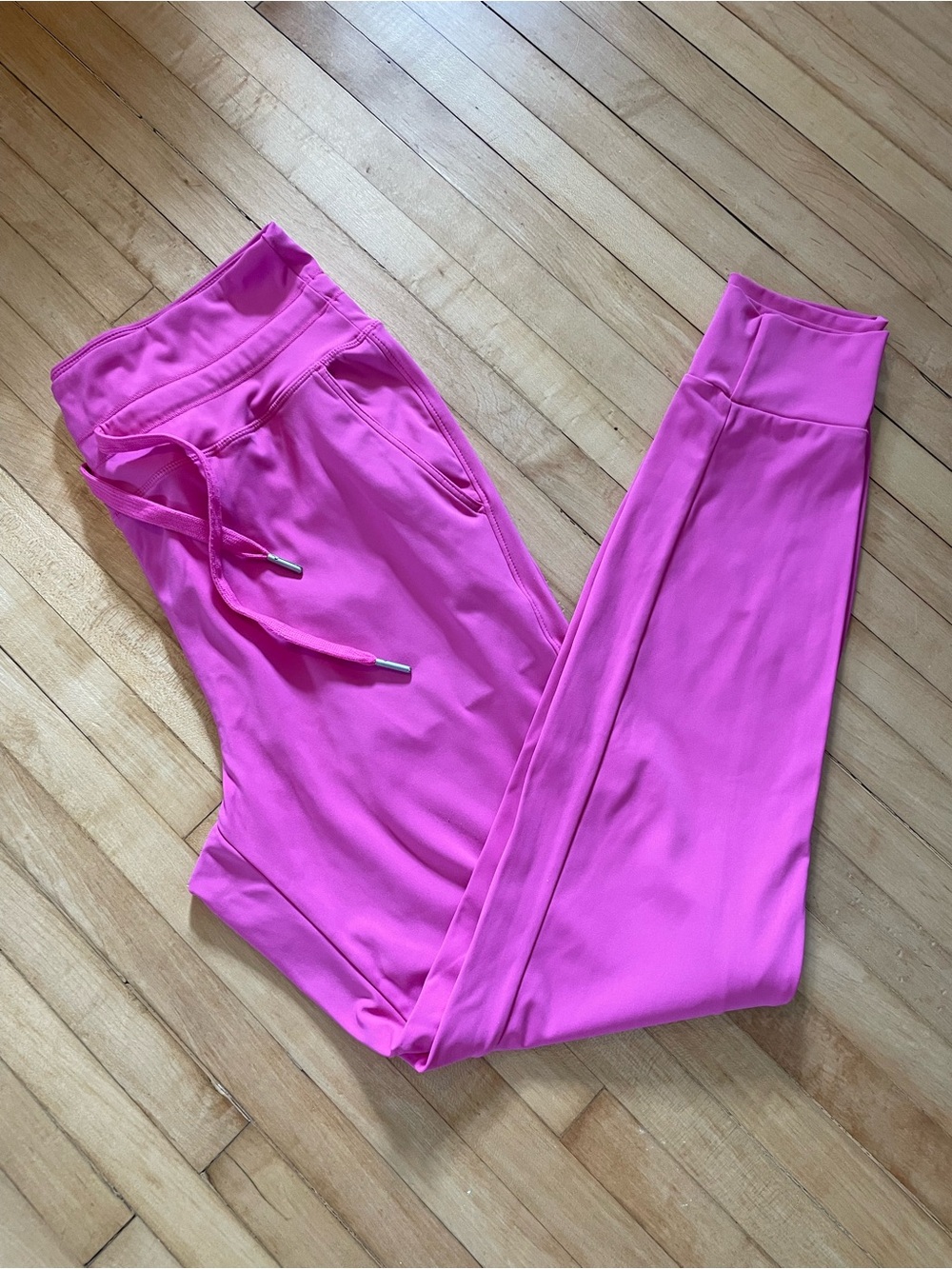 HALARA Cloudful Air High Waisted Drawstring Jogger Pants Pockets Athleisure Pink
